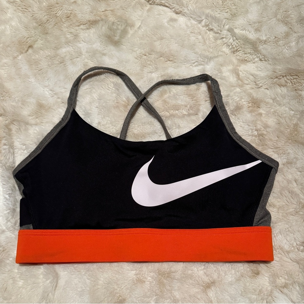 Nike Dri-FIT Black Sports Bra